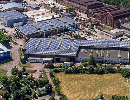 Thyrolf and Uhle's production facility in Dessau. Thyrolf and Uhle's production facility in Dessau.