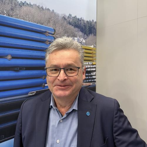 Konrad Thannbichler, Leiter des Verkaufs bei der Mannesmann Line Pipe GmbH Konrad Thannbichler, Leiter des Verkaufs bei der Mannesmann Line Pipe GmbH